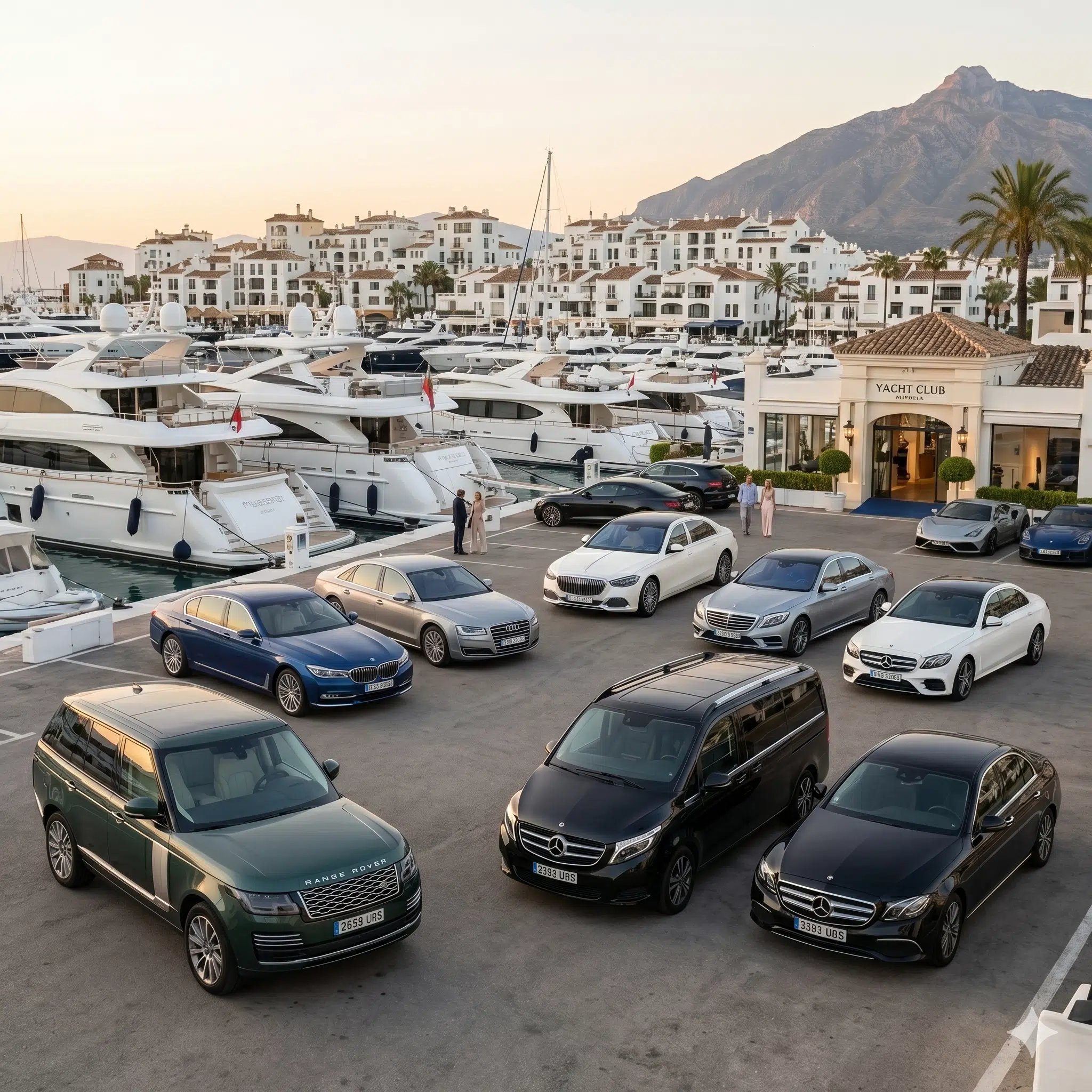 Luxury Car Rental Fleet Marbella Spain